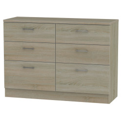 Devon 6 Drawer Midi Chest Devon 6 Drawer Midi Chest